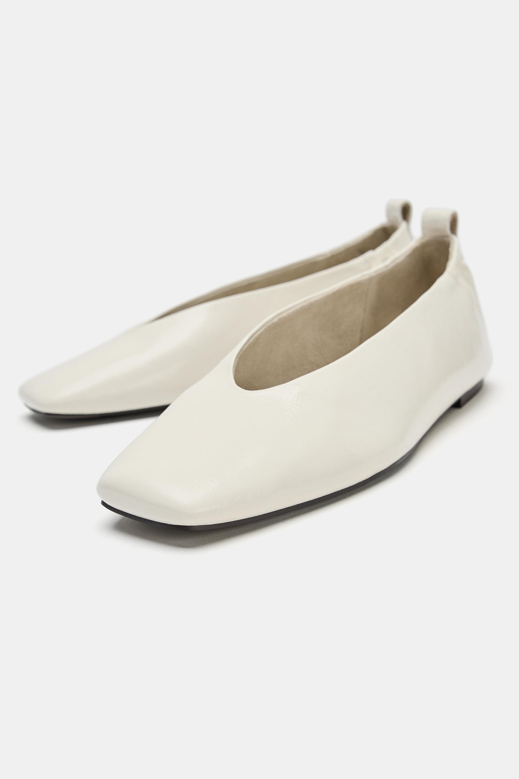 LIMITED EDITION LEATHER BALLET FLATS